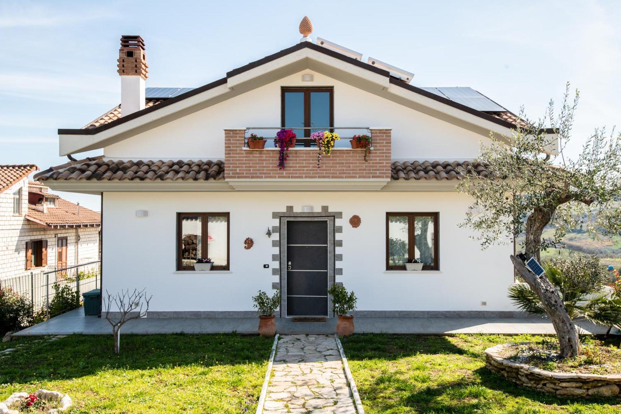 Villa Mastro Oleario 5 Dal Mare 30 Dai Monti Torrevecchia Teatina Exterior foto